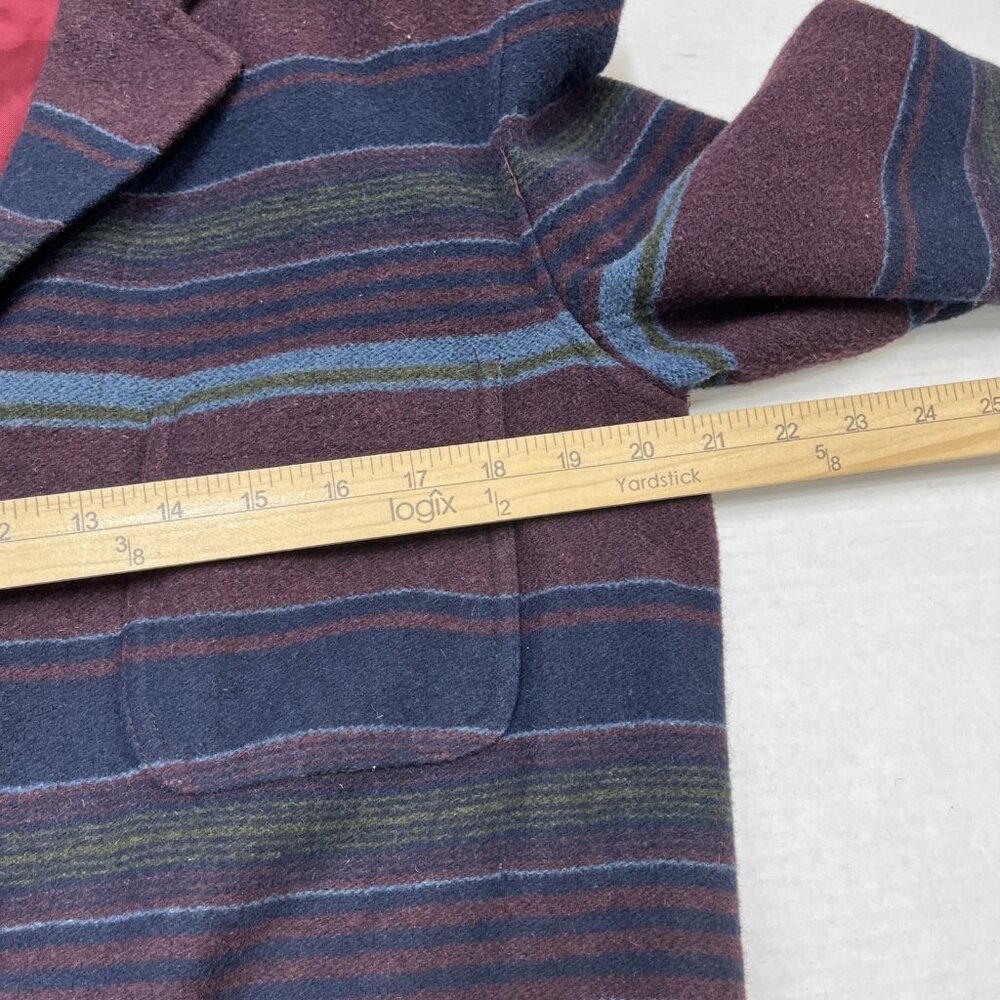 Express Multicolor Striped Blazer Jacket - Picture 8 of 8